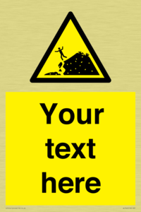 Custom Warning sand dunes